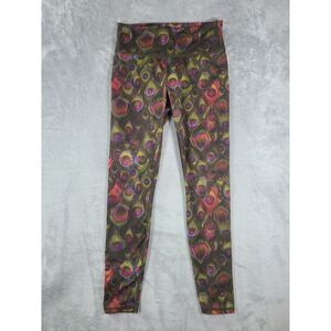 Fabletics Legging Womens Medium Define Powerhold High‎ Waisted Peacock Feather